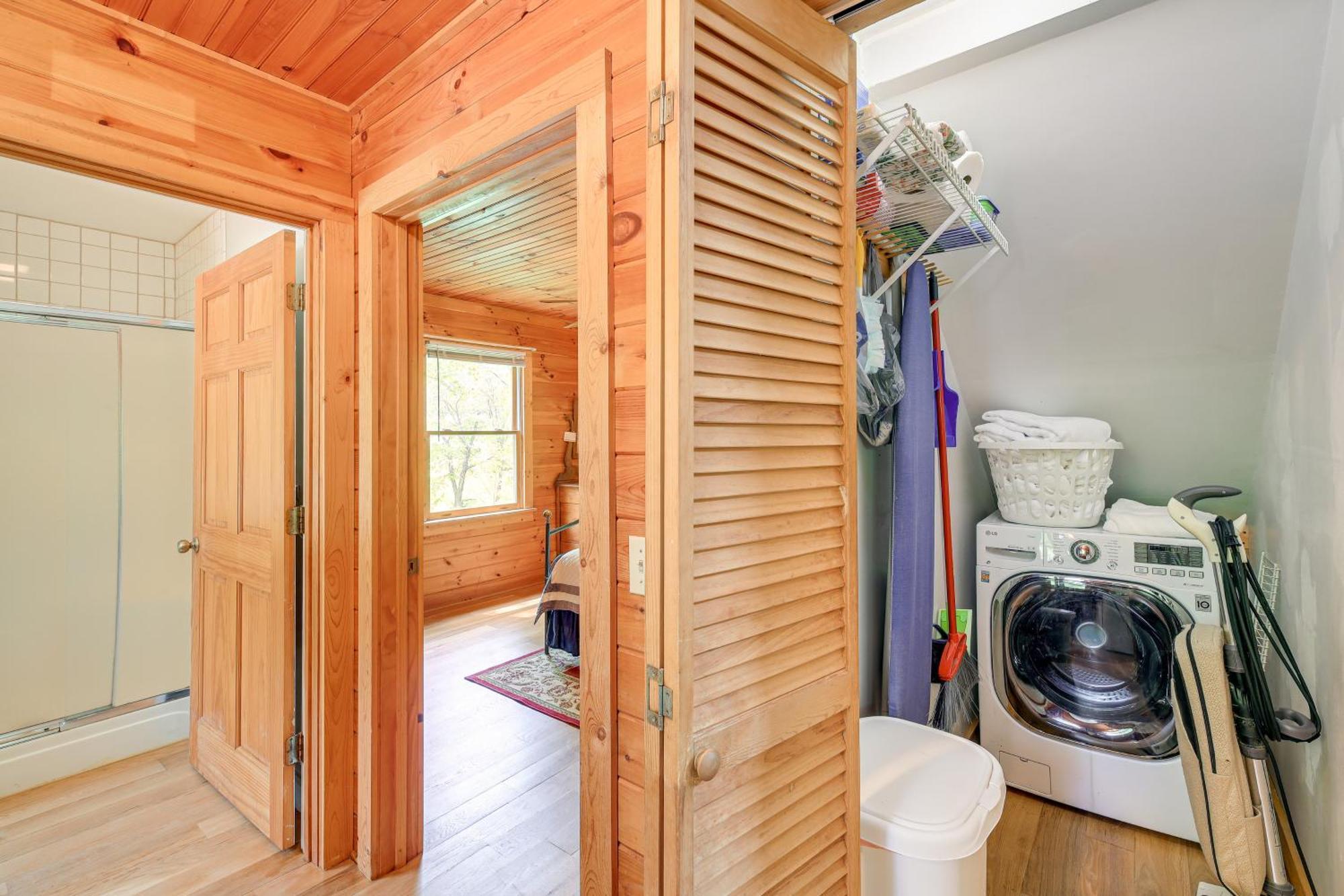 Quaint Blue Ridge Cabin Rental With On-Site Stream! Sparta Exterior foto